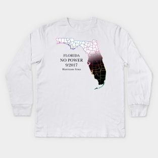 No Power Kids Long Sleeve T-Shirt